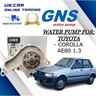 GNS WATER PUMP TOYOTA COROLLA AE80 1.3 100% HIGH QUALITY READY STOCK IN MALAYSIA