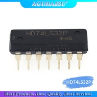 10PCS HD74LS32P DIP14 HD74LS32 DIP SN74LS32N DIP 14 74LS32 new and original IC