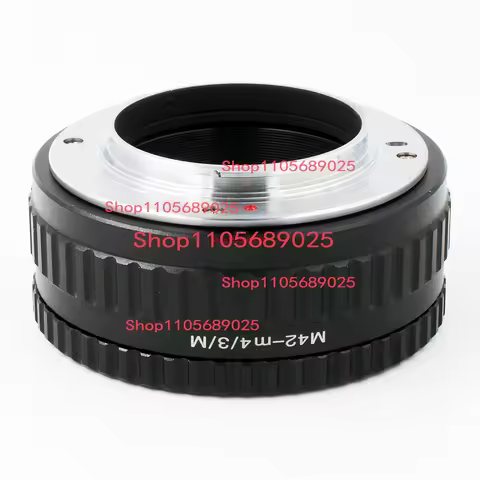 Macro Focusing Adapter For M42 Lens to Olympus Panasonic M4/3 Camera EP5 E-PL9 PENF em1 em5 em10 GH6