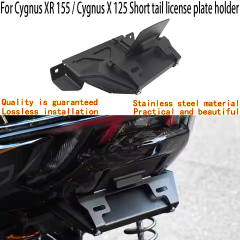 For YAMAHA CYGNUS XR Short tail license plate holder Yamaha Cygnus X License plate holder Yamaha Cyg