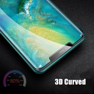 3D Curved Tempered Glass For Huawei Mate 20 30 30E 40 40E 50 P40 RS Porsche Design Pro Plus 4G 5G Sc