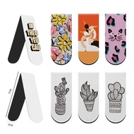 SET OF 4 MAGNETIC BOOKMARK - SURE MAGNETIC BOOK CLIP | Print on demand
