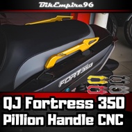 QJ Fortress 350 Pillion Handle Bar CNC Thailook Design Rear Passenger Handle Rear Grab Handle Handra