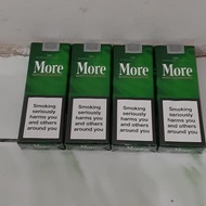 TERBARU ROKOK MORE INTENATIONAL MENTHOL 120S IMPORT ( SWITZERLAND )