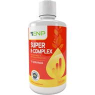 Super B Complex Liquid Vitamin Supplement | 500mg B12 and 50mg B6 | 32oz. | Liquid B-Complex Vitamin
