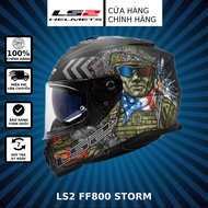 Mũ bảo hiểm LS2 FF800 STORM - Màu COMMANDO