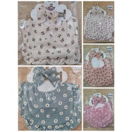 Earth Bebe Headband & Bib Set
