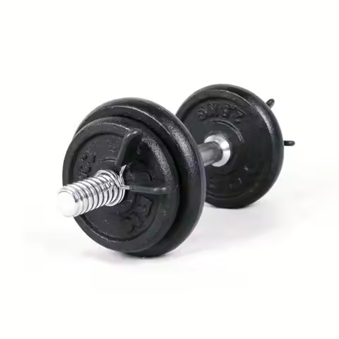1 Pair Gym Barbell Clips Anti-loosening Safety Protection Spring Collar Clips Stable Dumbell Barbell