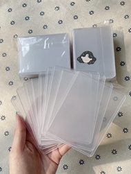 [COMBO] Toploader Có Seal Trơn Kích Thước A7/B8+ Đựng Card Ảnh Idol Kpop Card Anime Thẻ Bài Pokemon