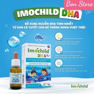Imochild DHA - DHA Supplement for Children from Cod Liver, Brain, Eye, Smart Baby (20Ml Bottle) [Gen