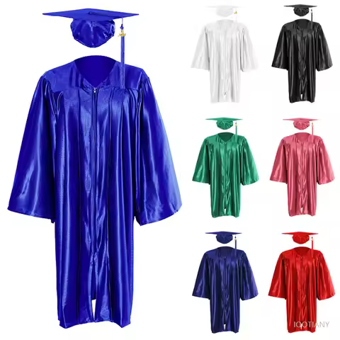 High School Bachelor Graduation Costume Men And Women Role Play Graduation Ceremony Dress Soft Gradu