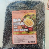 1kg baja  durian, baja buah-buahan, 10:8:20:2--S+AMINO+FA+AZOMITE fertilizer for fruit plants