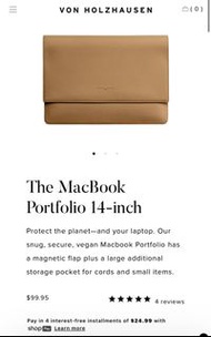 Von Holzhausen MacBook Pro 14吋保護套