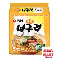 NONGSHIM KOREA NEOGUGI RAMEN(MILD) (5EA) 600g 농심 순한너구리(멀티)5개 600g