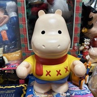 日本明治製菓河馬君人偶公仔