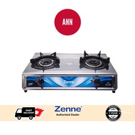 Zenne Twister Double Burner Stainless Steel Gas Cooker | KGS301C-SS (Gas Stove,Dapur Gas,煤气灶,煤气炉)