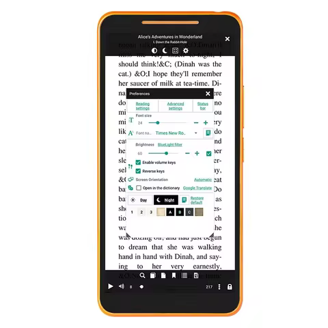 7 Inch Color TFT Display Ebook Reader Android TFT Backlight Comfort Reading Mode Learning Gift