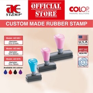 AE Gel 19mm Stamp| rubber stamp gel custom cop nama stamp stamp chop custom made rubber stamp custom