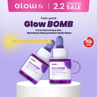 [Twin Pack] 2 PCS GLOW FX Glow Bomb Serum - Serum Glowing & Bekas Jerawat 19% Brightening Power
