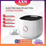 AXN Electric Rice Cooker Multifunction Low Sugar Technology Cooker Steamer Non Stick Periuk Nasi