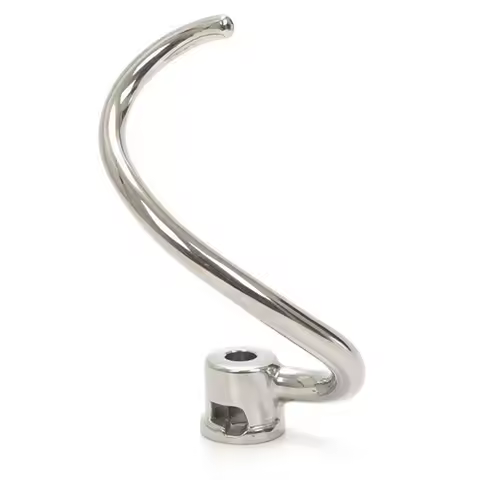 N85R Spiral Coated Dough Hook,Metal Dough Hook for KitchenAid 5K7SDH Spiralizer KA 7QT 5KSM7580X 5KS