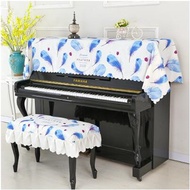 New piano cover towel piano dust cover electric piano cover printed fabric dust cover