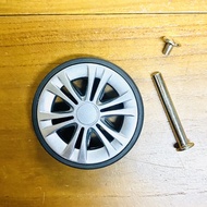 (Get 2 Wheels) 2 53 Mm Luggage Wheels (1 Pair) With 1 45 Rotating Nut Shaft Luggage Bag Travel