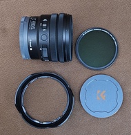 Sony E 10-20mm F4 PZ G + K&F CONCEPT 62mm 磁吸 CPL 偏光鏡 + 磁吸轉接環 + 磁吸鏡頭蓋