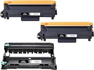 2 x TN2510XL TN2510 Toner and 1 x DR2510 Drum Compatible with Brother Toner TN-2510XL DR2510 TN2510 