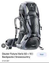 行山背囊 deuter futura vario 50+10