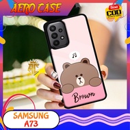 CASE SAMSUNG A73 - Latest SAMSUNG A73 Casing AERO STORE [MOTIF WBB] Silicone - Case hp - Luxury Case