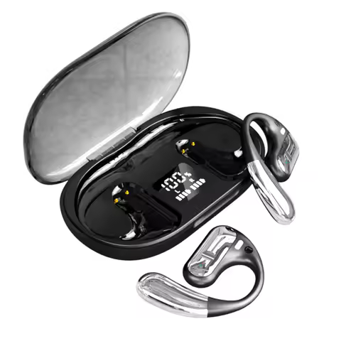 YYK-Q28 Instant Voice Translation Headphones Real-Time Language AI Translator Wireless Bluetooth Ear