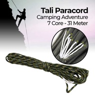 31 Meters 5mm TaffSPORT 7 Core Camping Adventure Paracord Rope