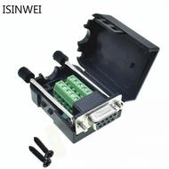 DB9 Connector COM Transfer-free Solder Terminal DB9 Female Male Connector RS232 DB9 Breakout D-SUB C