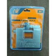 Jumbo padlock 84mm *Wilmer HULK* Padlock key/