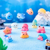 EONE Resin Ocean Animals Figurine Set for Aquarium Fish Tank HOT