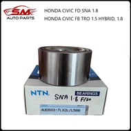 Honda Civic SNA FD 1.8 / FB TRO 1.8 Hybrid 1.5 Front Wheel Bearing AU0933-7LX2L/L588 ( Japan NTN )
