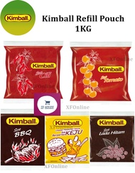 Kimball Sauce Refill Pack Pouch 1KG (Cili - Chili/Sos Tomato/Keju - Cheese/Lada Hitam - Black Pepper/Mayo D'Lite)