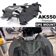 Motorcycle Windshield Mount Front Phone Stand Holder Phone GPS Navigaton Plate Bracket FOR KYMCO AK 