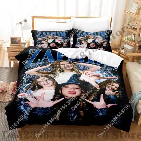 2025 New Zahide Bedding Set Single Twin Full Queen King Size Bed Set Adult Kid Bedroom Duvetcover Se
