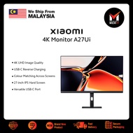 Xiaomi 4K Monitor A27Ui | 3 Years Official Warranty | 4K UHD Image Quality | 27" IPS Hard Screen