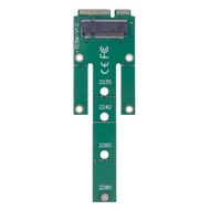 MSATA แปลงการ์ดเอ็มซาต้า SSD อะแดปเตอร์แปลงเพศชายการ์ด NGFF เป็น MSATA ชาย Riser สำหรับ2242/2260/2280 M.2 SSD