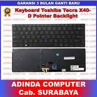Toshiba Dynabook Keyboard Tecra X40D X40-D X40E X40F X40-E X40-F UX53 UX53/D UX53/F UX53/FJ Pointer 