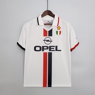 Authentic Retro Jersey Serie A Ac Milan No. 22 Kakashevchenko Nekham Short-sleeved Home And Away Foo