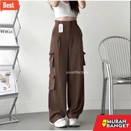 Latest Cargo Pants - Bonnie Cargo Pants Anti-Wrinkle Sivali Factory Women's Baggy Cargo Pants