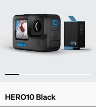 GoPro HERO10 Black 運動攝影機 90%new 連電3粒電池