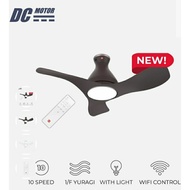 KDK F40GP 3-Blades Wifi-Control DC Ceiling Fan with LED Light (100cm)