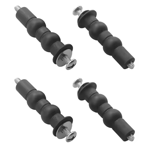 B50C 4 Pack Universal Toilet Seat Screws For Toilet Seat Top Tightening Nut Hardware Kit Fit For Sta