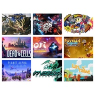 (BUY 2 free 1)Nintendo Switch 9in1 Monster Hunter Rise,Persona P5S,Bomberman R,DeadCell+DLC,Rayman M