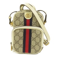 GUCCI 塗層帆布Ophidia Mini Bag肩背袋